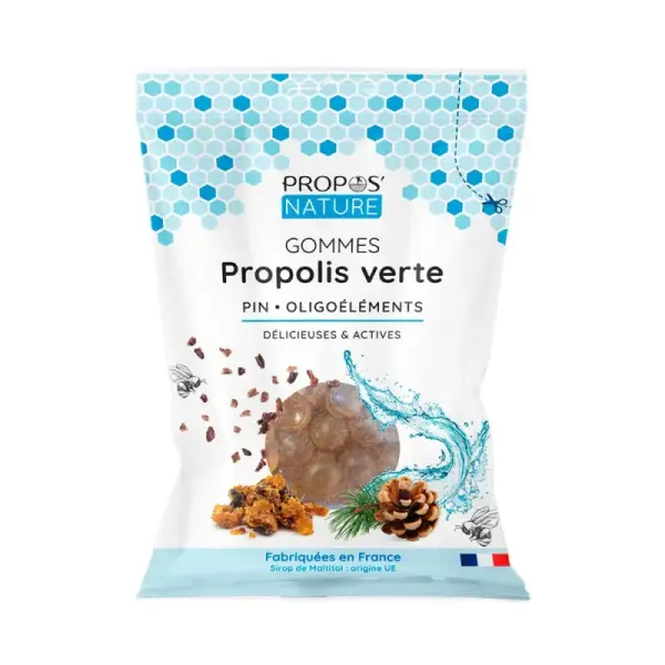 Gommes Propolis Pin & Oligoéléments Bio